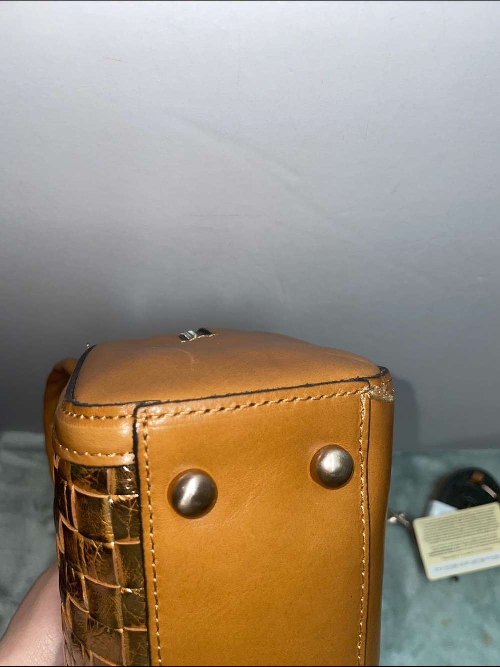 NWT Patricia Nash ‘Rodez’ Mini Barrel Satchel - Picture 9 of 12